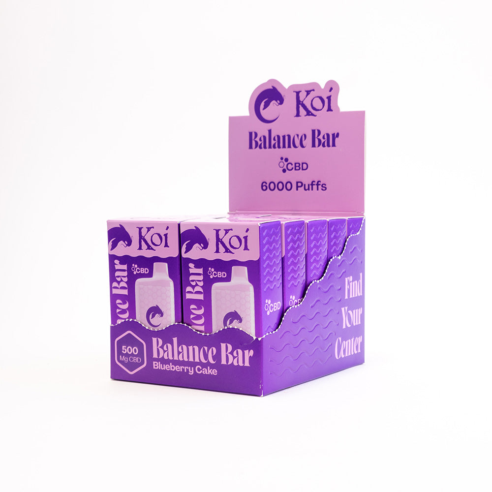 Wholesale Koi Balance Bar CBD Vape | 6000 Puffs Guaranteed