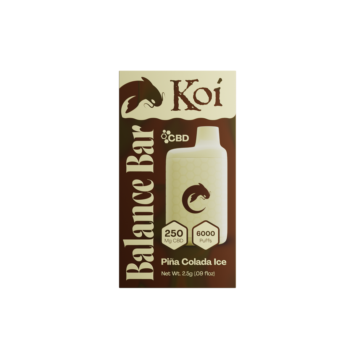 Wholesale Koi Balance Bar CBD Vape | 6000 Puffs Guaranteed | 250 mg CBD   KoiCBD Wholesale