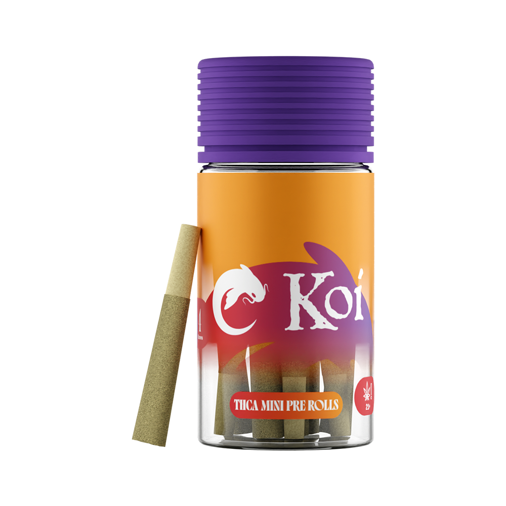 THCA Mini Pre-Rolls - Kief-Infused