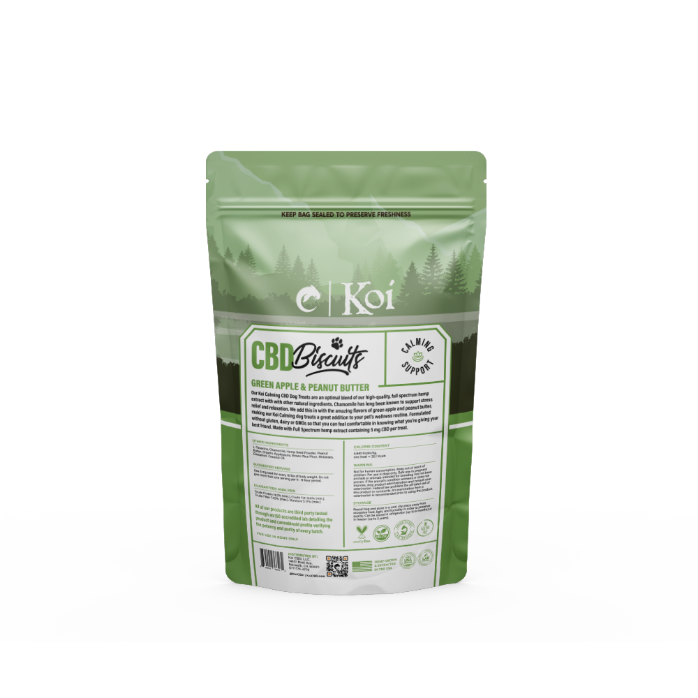 Koi CBD Dog Biscuits | Calming Support
