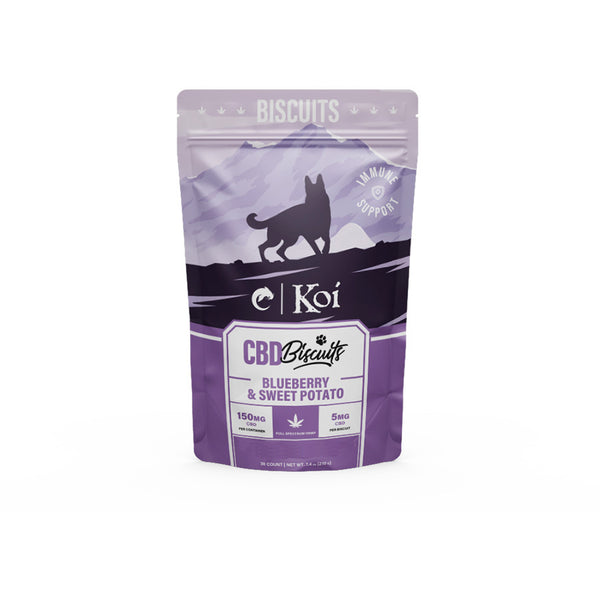 Koi CBD Dog Biscuits | Immune Support
