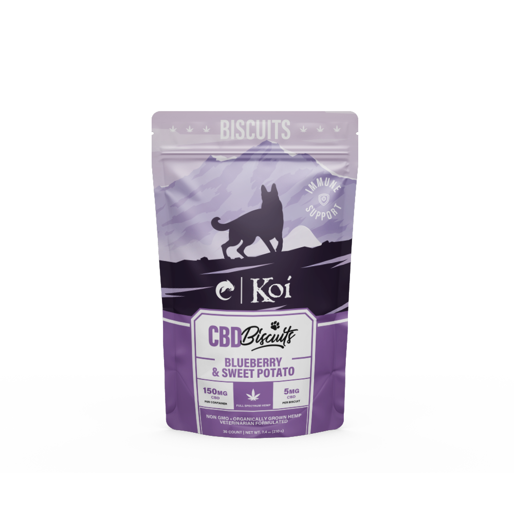 Koi CBD Dog Biscuits | Immune Support