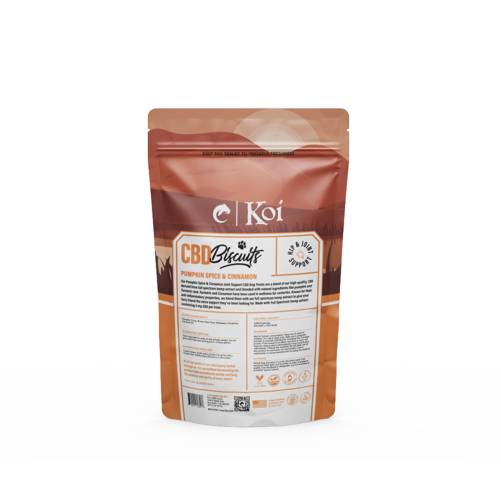 Koi CBD Dog Biscuits | Joint Support