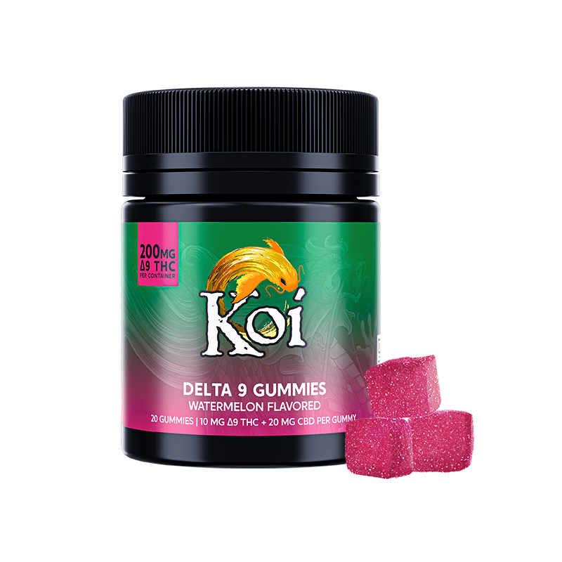 Delta 9 Gummies by Koi in Watermelon